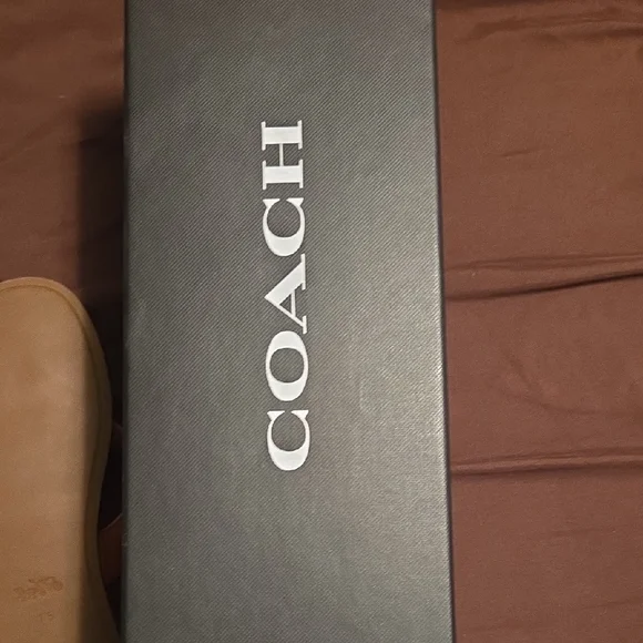 Coach Women's Brown Leather Sandals - Picture 3 of 4